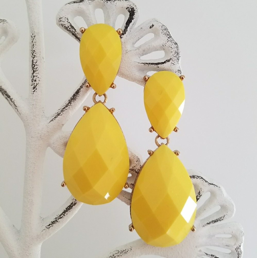 BOGO Yellow Dangle Earrings