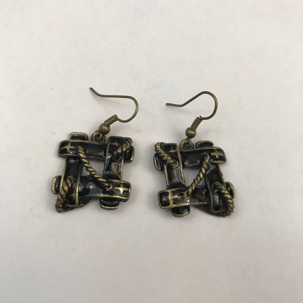 Nautical Roped Dangle Earrings