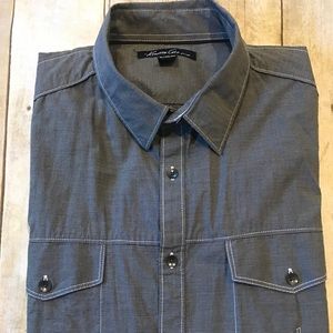 ✨NWOT Kenneth Cole NY Short Sleeve Dress Shirt✨