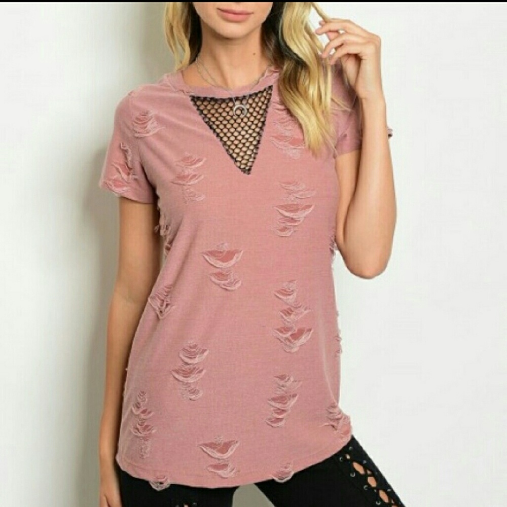 blush trend top SALE