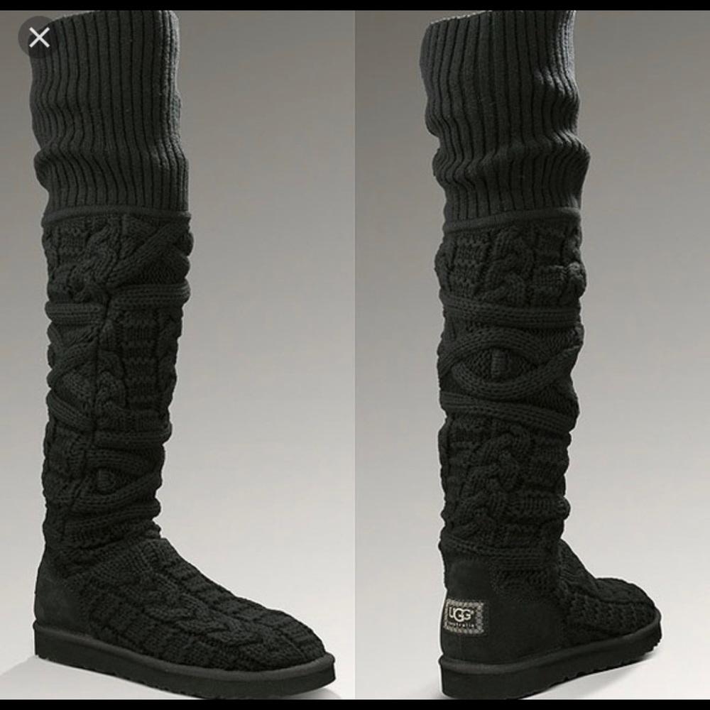 UGG Australia Cable Knit Boots