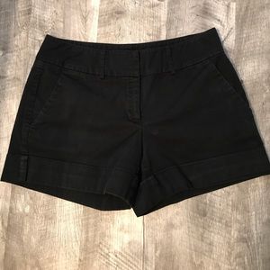 Black dress shorts