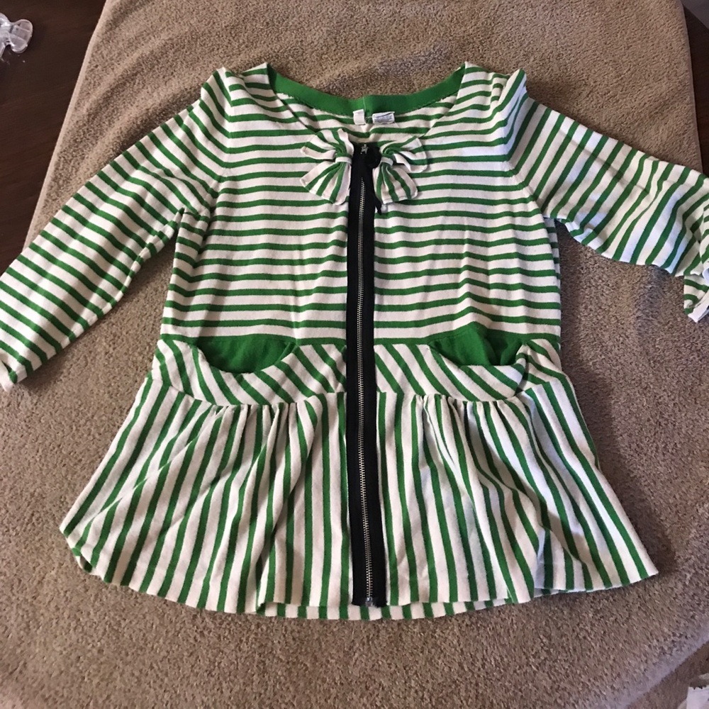 Large stripped Anthropologie sweater