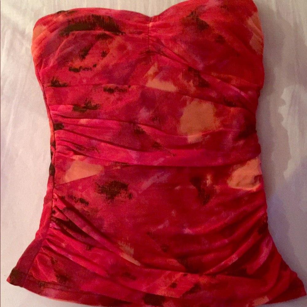 Strapless corset top. Gorgeous.