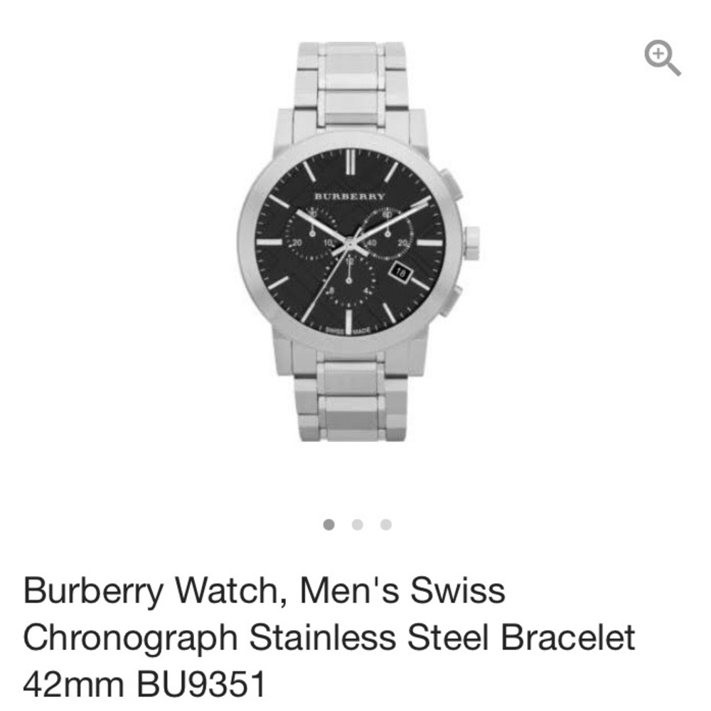 Burberry Mens watch 💯% Authentic