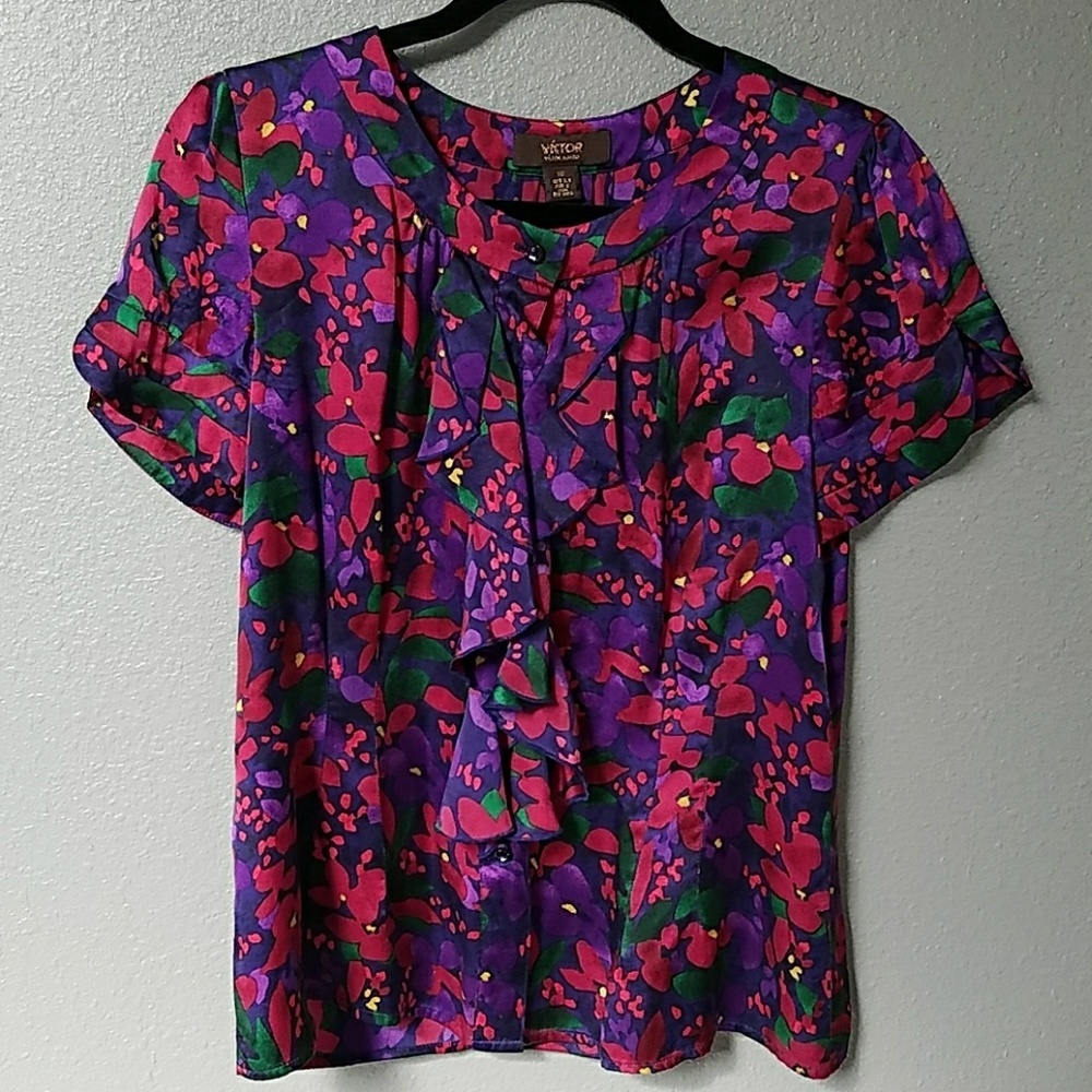 Vintage Silk Blouse