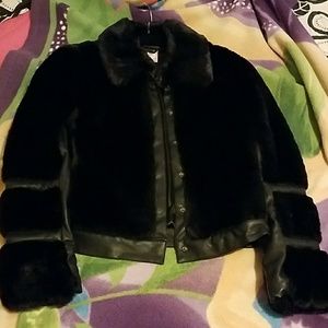 Romeo and Juliet couture Faux fur Jacket