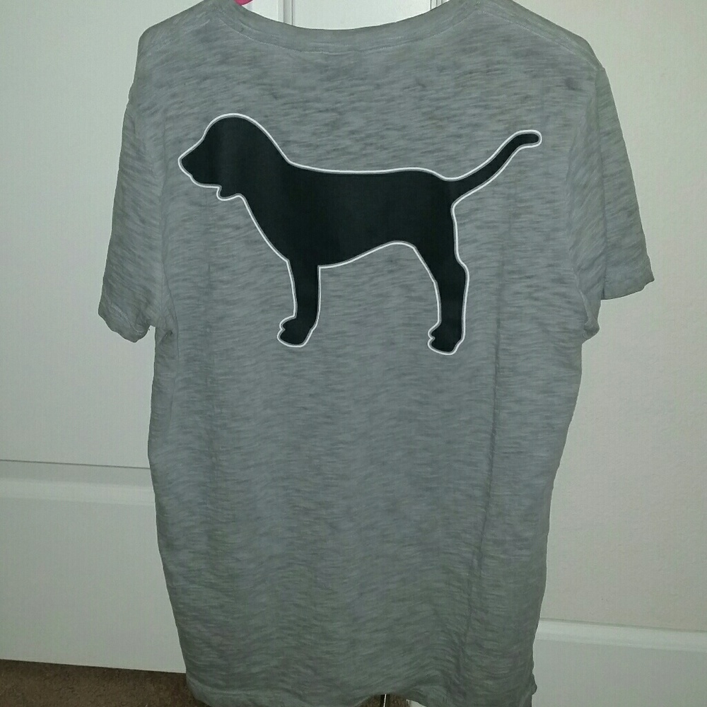 Gray Pink Tee
