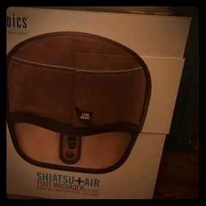Homedics shaiatsu foot massager