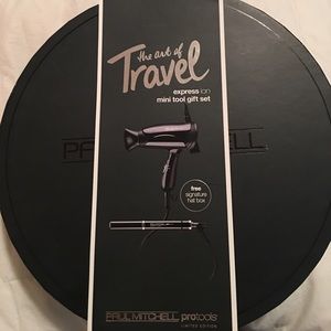 NEW!! Paul Mitchell mini set flat iron/ blow dryer
