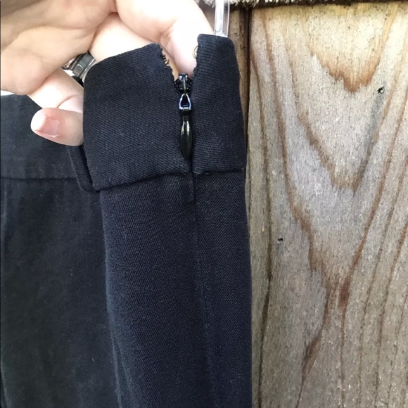 SOLD J Crew Winnie Stretch Twill Pant Black Ankle - Picture 6 of 8