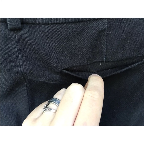 SOLD J Crew Winnie Stretch Twill Pant Black Ankle - Picture 7 of 8