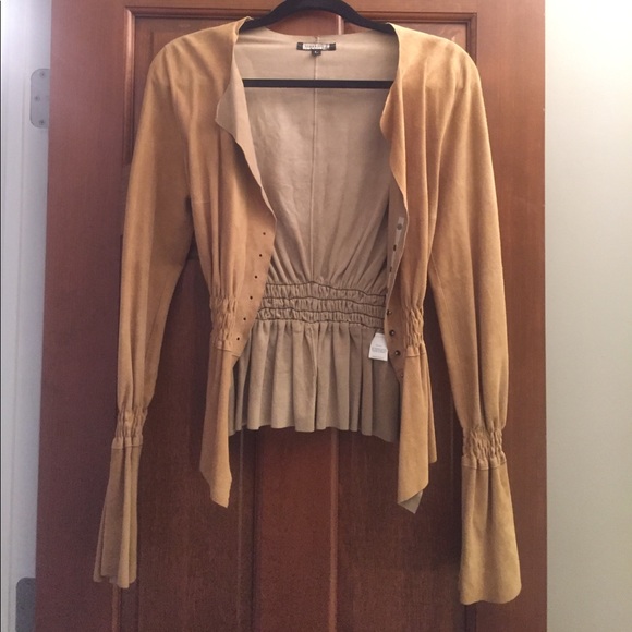 Gorgeous leather Rozae Nichols shirt/jacket! - Picture 8 of 8