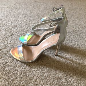 Charlotte Russe Holographic Heels