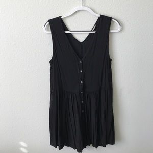 ECOTE Flowy Black Romper WORN ONCE Urban Outfitter