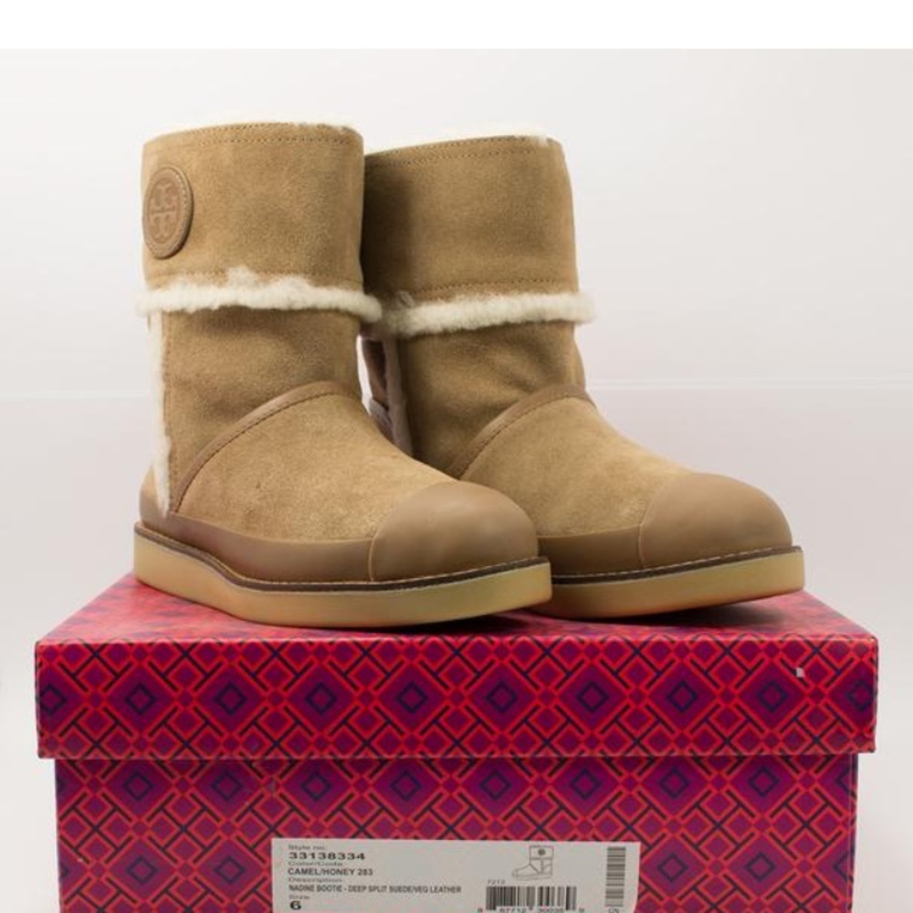 FINAL PRICE SALE! NIB! TORY BURCH SHEARLING BOOTS