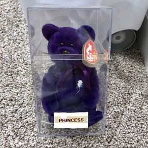 Princess Diane PVC pellet beanie baby