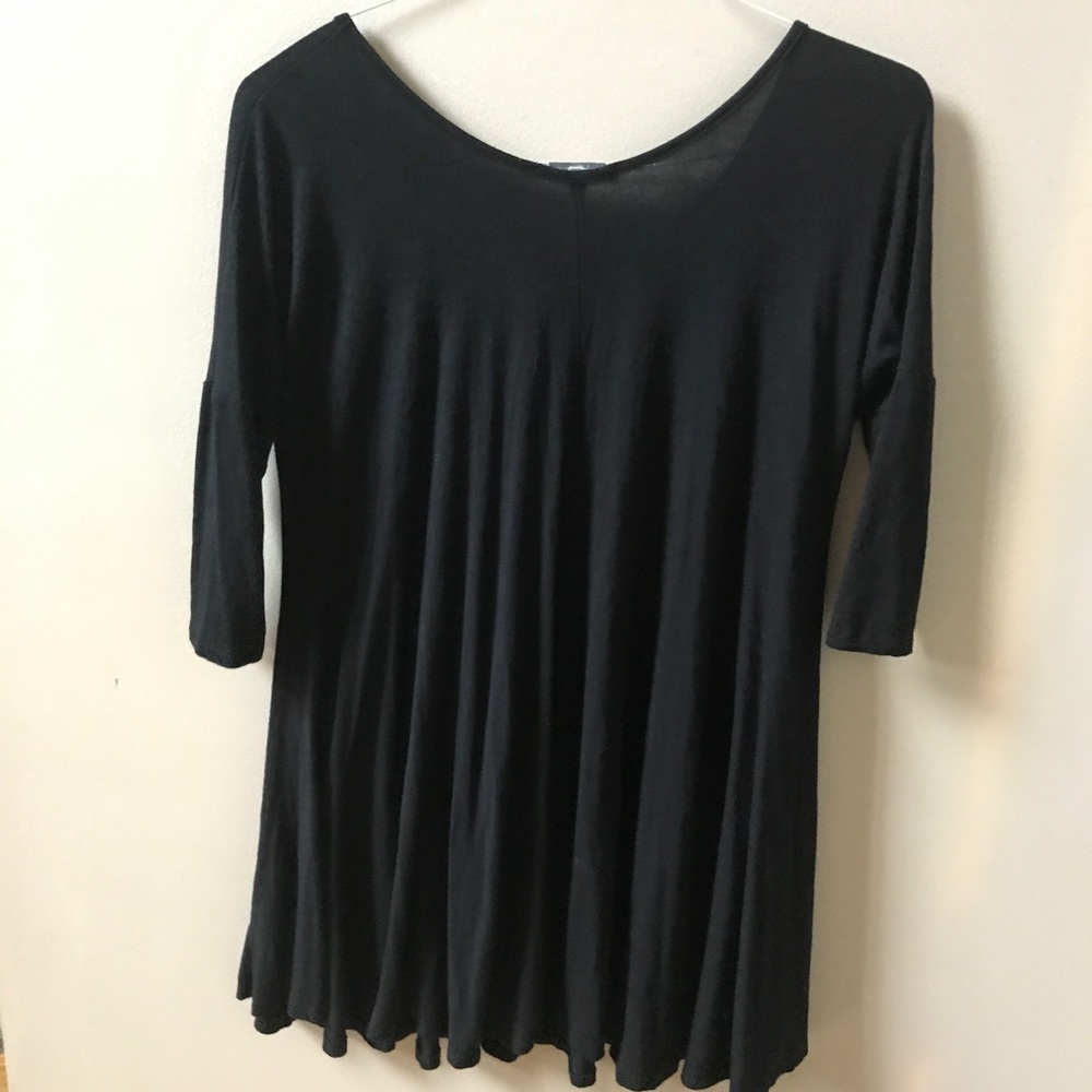 2 FOR $15! Black Flowy Dress - Picture 2 of 2