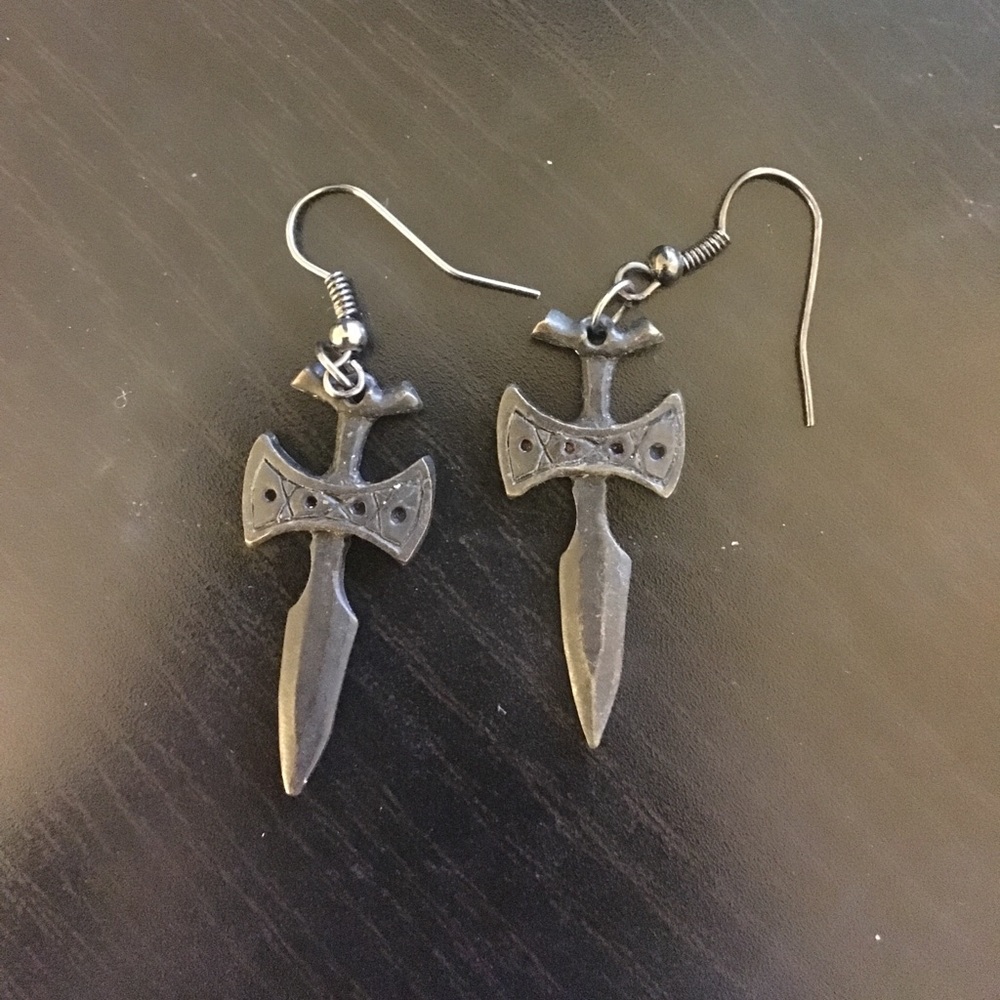 Skyrim Viking talos earrings