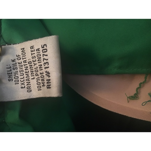 Green halter Prom Dress - Picture 4 of 4