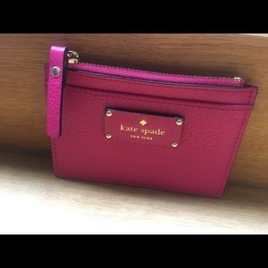 Kate Spade New York Pink Coin Wallet