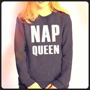 Nap Queen Sweatshirt- Queen Apparel