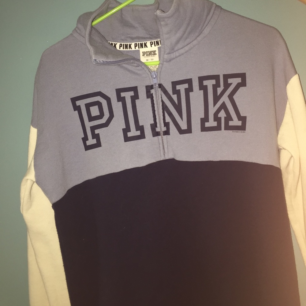 PINK half zip