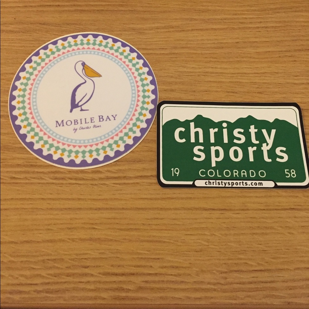 Mobile bay sticker