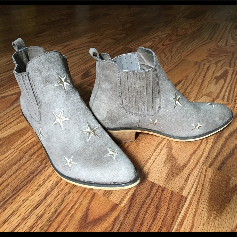 MiiM star booties ⭐️ - vegan suede