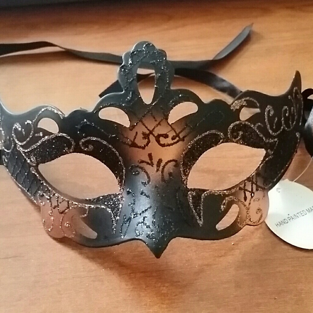 New Hand Painted Venetian Mask Mardi Gras Party