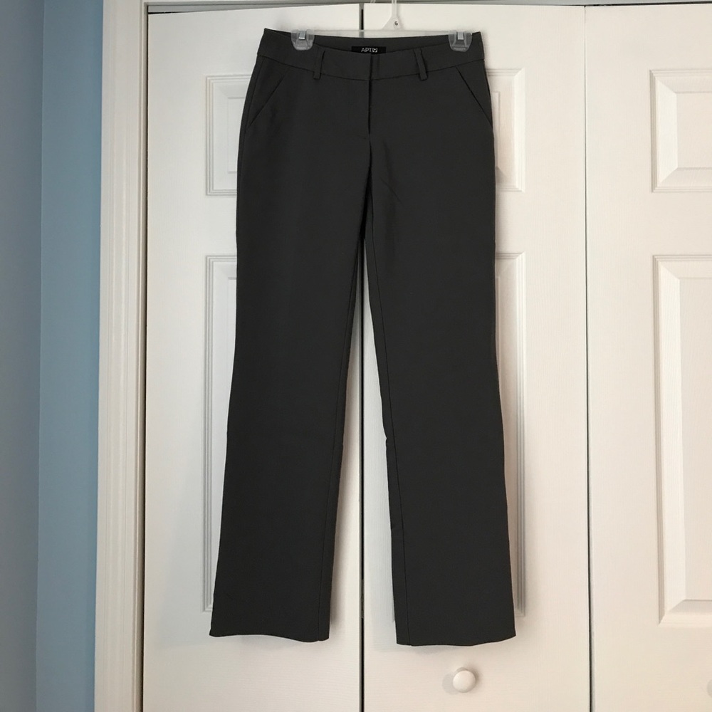 Apt 9 Modern Fit Dress Pant, Charcoal Grey