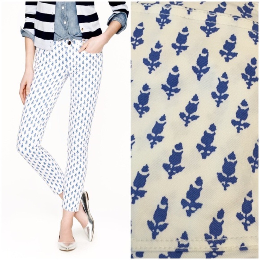 ✨J .Crew Toothpick Jean in Thistle