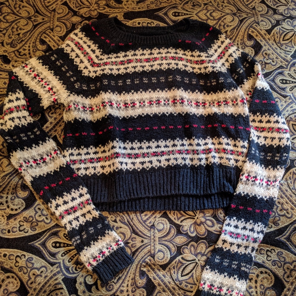 Abercrombie and Fitch Crop Sweater