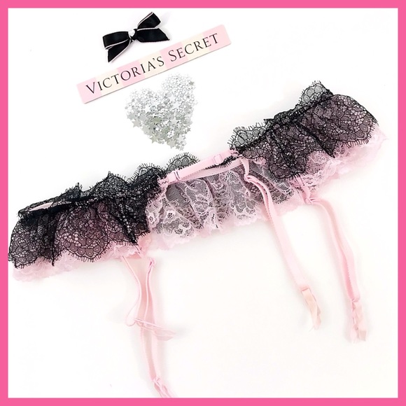 •Victoria’s Secret• Lacey Garter belt - Picture 2 of 2