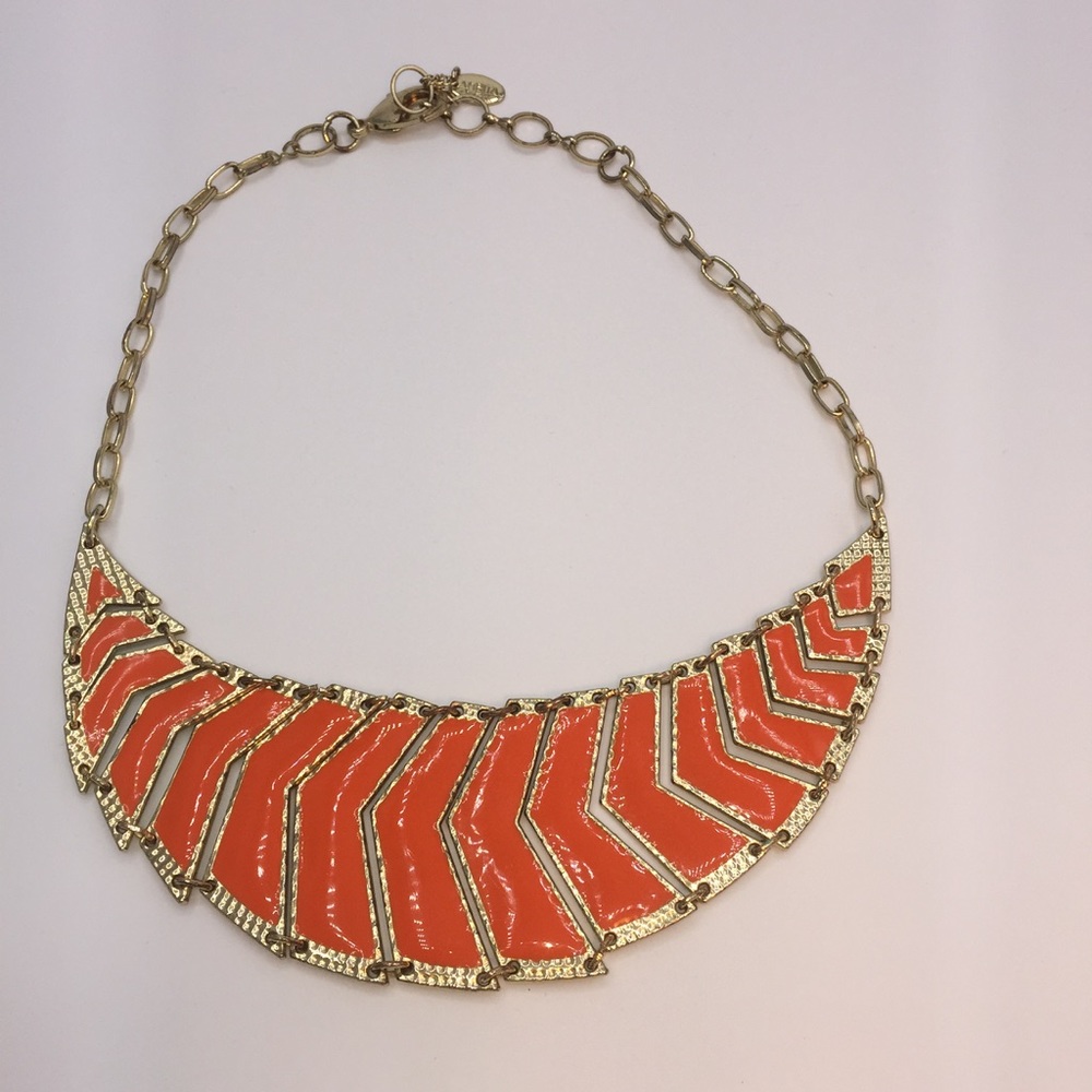 Amrita Singh reversible bib necklace.