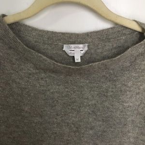 MaxMara gray cashmere sweater. Perfect condition