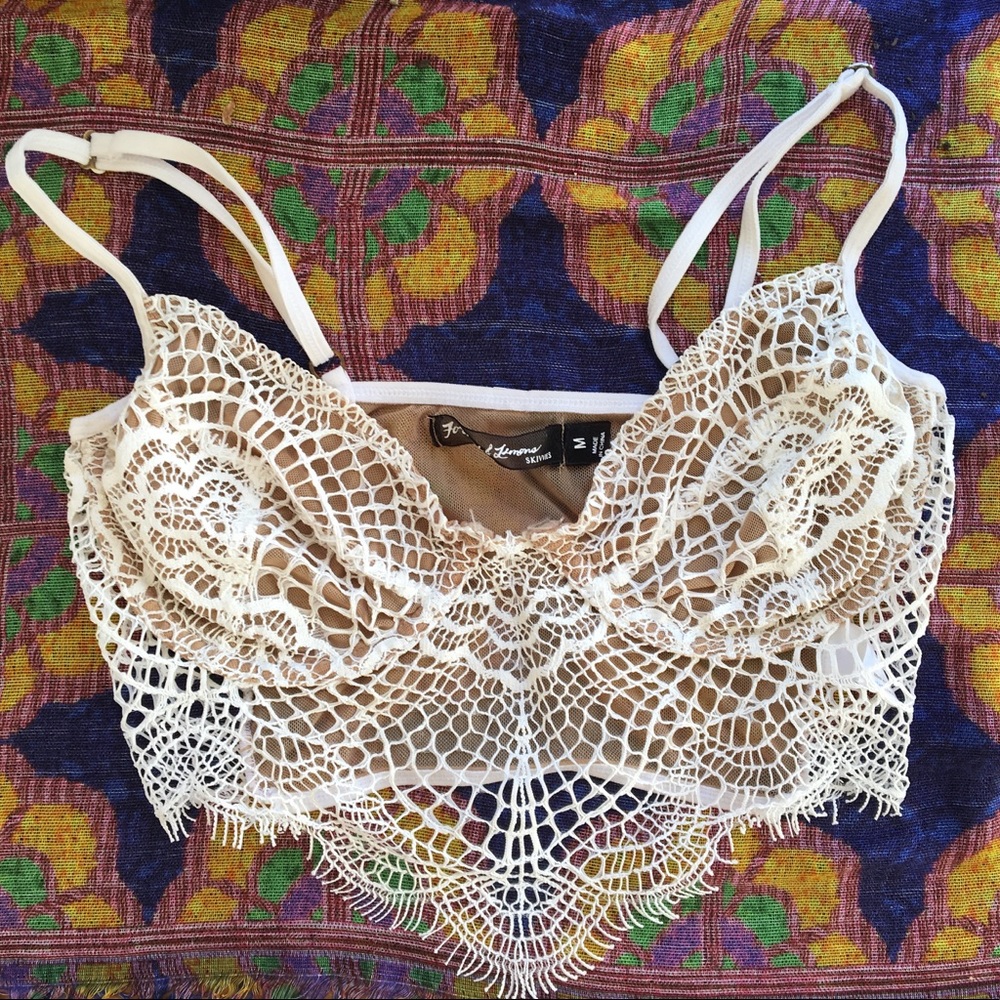 For Love and Lemons Skivvies Bra