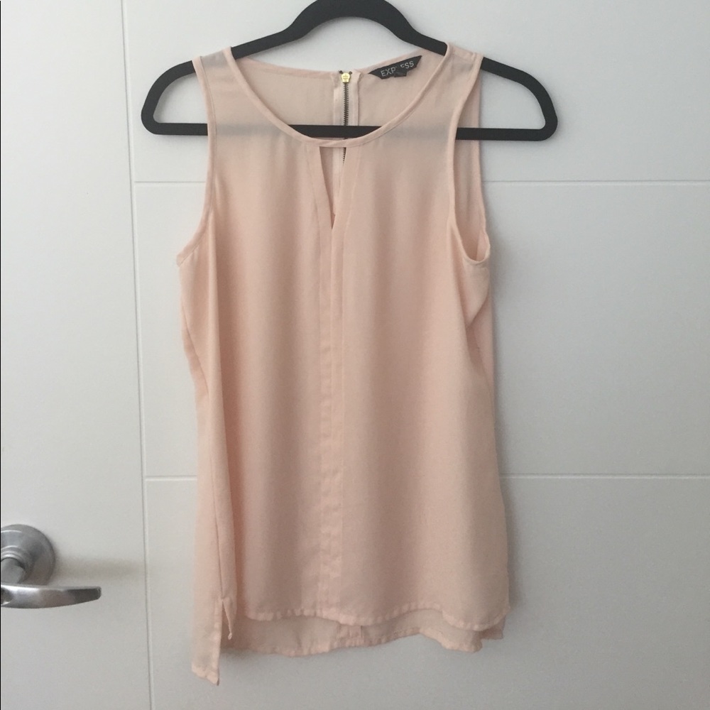 Express Sleeveless Shell Top