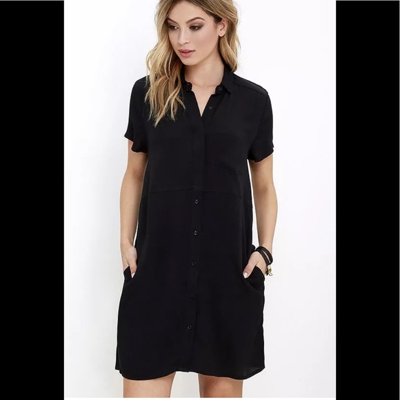 Lulus Dresses & Skirts - LuLu's little black shift dress