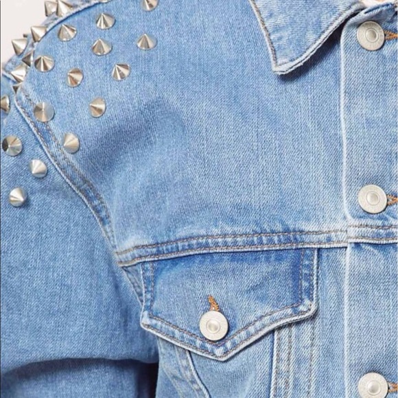 Denim Studded Jacket🌸🌸🌸 - Picture 4 of 4