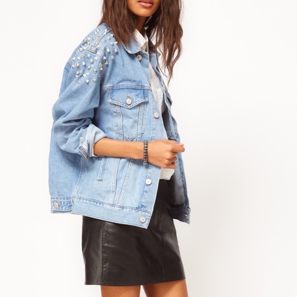 Jackets & Blazers - Denim Studded Jacket🌸🌸🌸