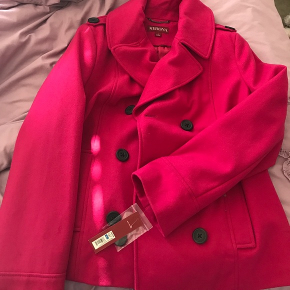 target pink pea coat