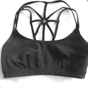 Free People Cross Back Sports Bra