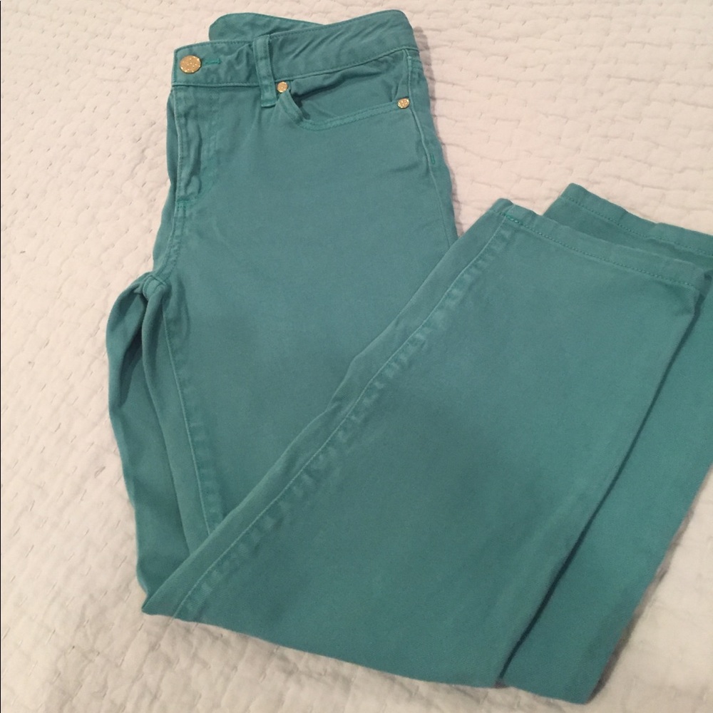 Tory Burch Alexa Cropped Skinny