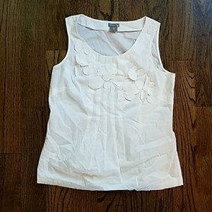 Ann Taylor size 2p cotton floral top