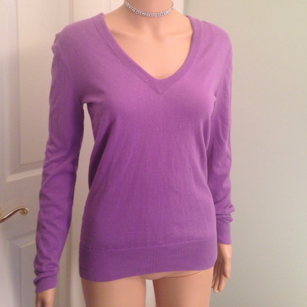 Purple j.crew sweater 😍💜💜💜💜