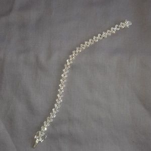 Sterling silver CZ tennis bracelet