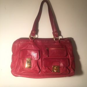 Tods Red Tracollo Media Bag
