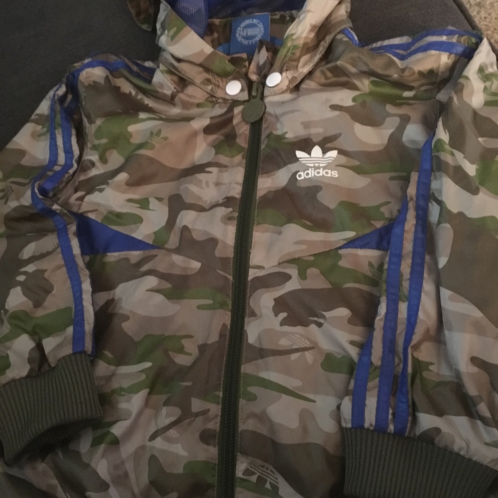 Adidas Camo Wind Breaker