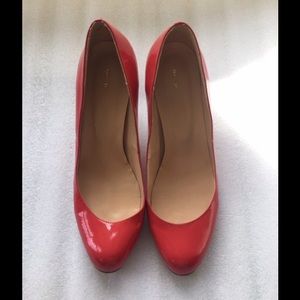 Red Patent Heels